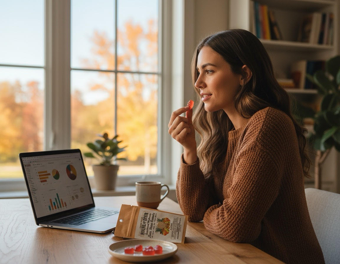 Lion’s Mane Gummies – Natural Focus Blend (3 Pack) - Image 2